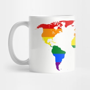 Rainbow World Mug